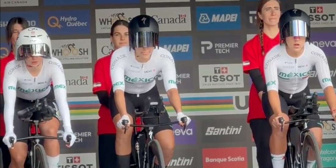 México hace historia en el Campeonato Mundial de Ciclismo