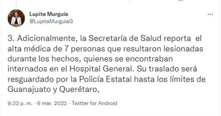 Dan alta médica a 7 lesionados durante pelea en el Estadio Corregidora