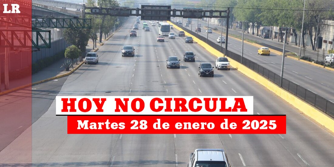 Te contamos cómo aplica el Hoy No Circula este martes 28 de enero en la Ciudad de México y el Estado de México.