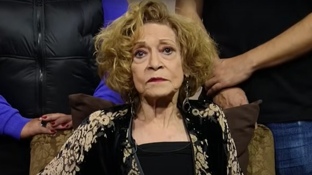 Cristina Pacheco durante su video de despedida