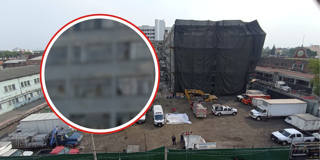 Así lucía el edificio de San Antonio Abad antes del derrumbe