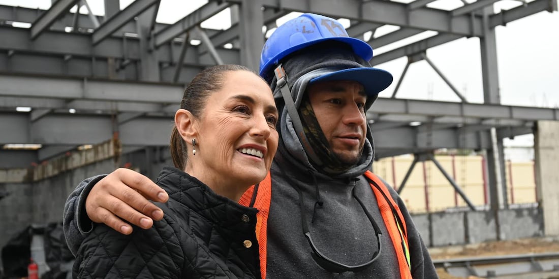 Claudia Sheinbaum supervisó las instalaciones de la Agencia Nacional de Aduanas de México, en Nuevo Laredo, Tamaulipas