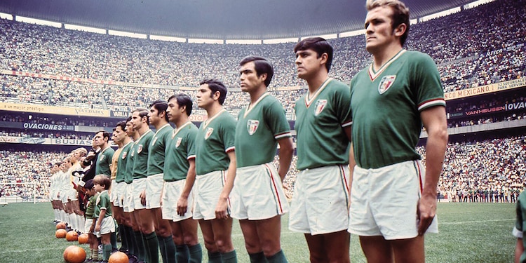La selección mexicana de 1970.