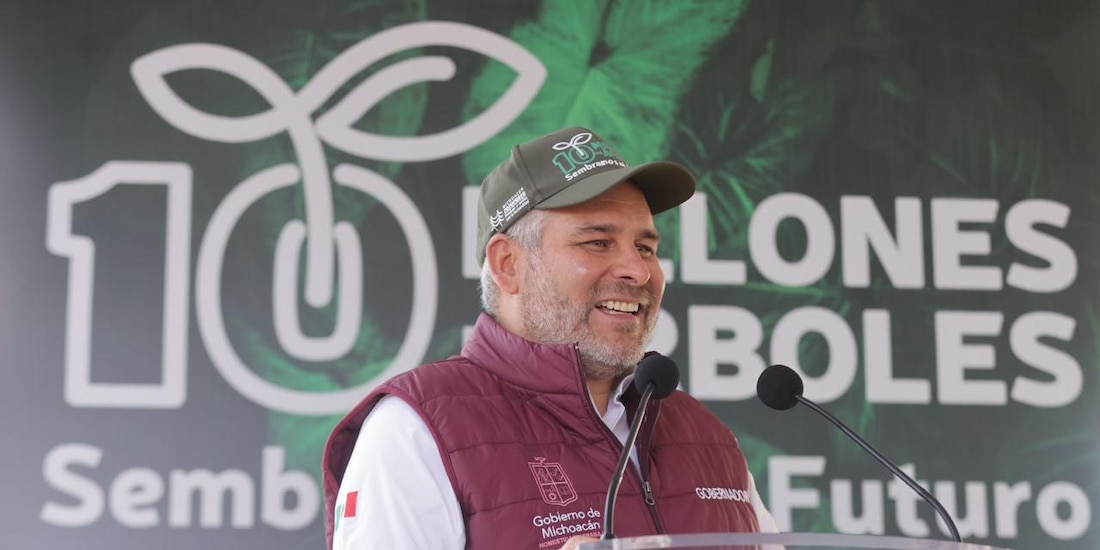 El gobernador Alfredo Ramírez Bedolla en la imagen reciente.