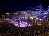 Día Internacional de la Mujer se vio así en diferentes ciudades del mundo; en foto: Madrid, España.