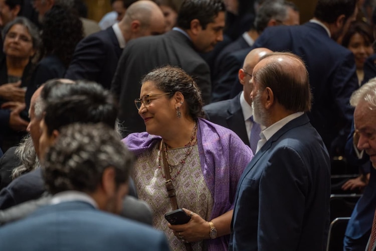 La ministra de la Suprema Corte de Justicia, Lenia Batres