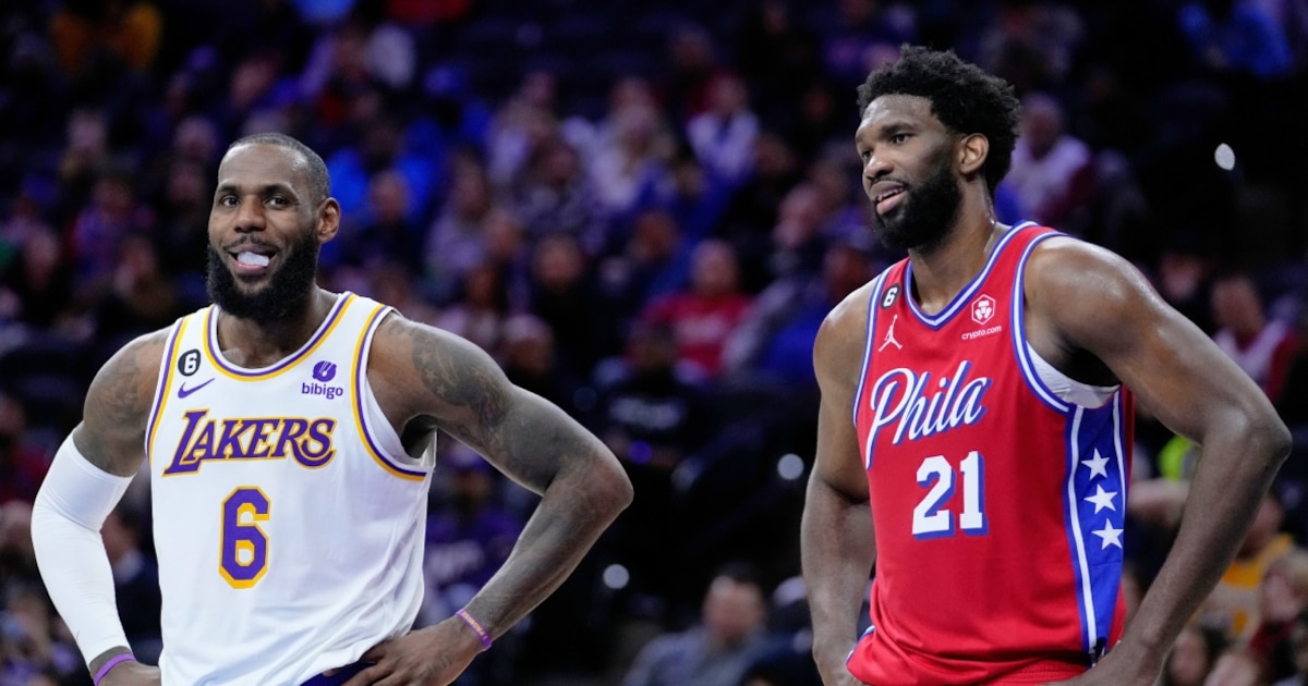 LeBron James jugará su primer partido con los 76ers ante los Knicks campeones en el debut NBA