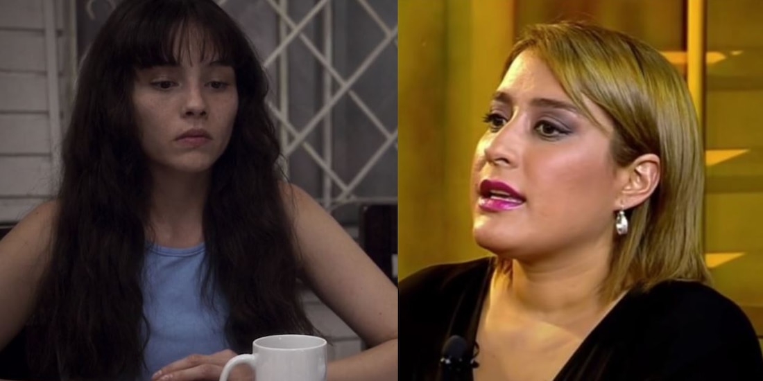 Ella es Tamara Zúñiga en la serie de Gloria Trevi "Ellas soy yo"