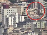 Avioneta se estrella contra edificio en Belo Horizonte, Brasil.