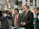 El gobernador Ricardo Gallardo Cardona promueve clima laboral favorable y mano de obra calificada para atraer inversiones y fortalecer la industria manufacturera en San Luis Potosí.