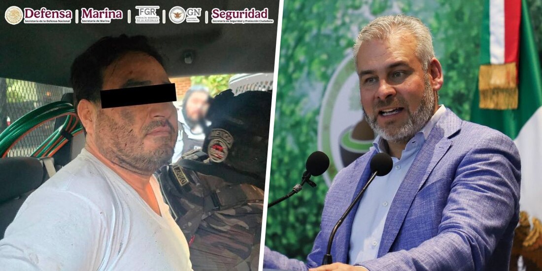 Alfredo Ramírez Bedolla agradece colaboración con autoridades federales para captura de "El Botox".