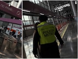 Usuarias y policía de la SSC se acusan de agresión en instalaciones del Metro de la Ciudad de México.