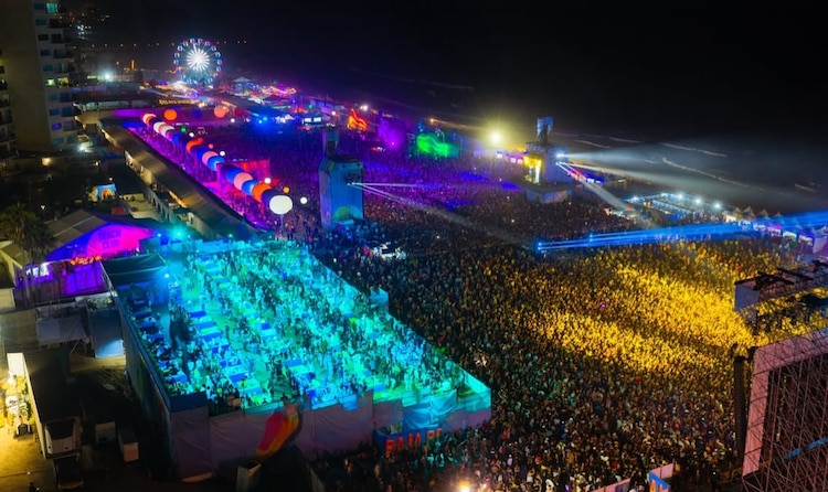 Baja Beach Fest, todo un éxito.