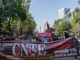 Marcha de la CNTE en CDMX este miércoles
