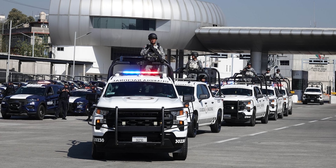 Elementos de la Guardia Nacional en imagen de archivo