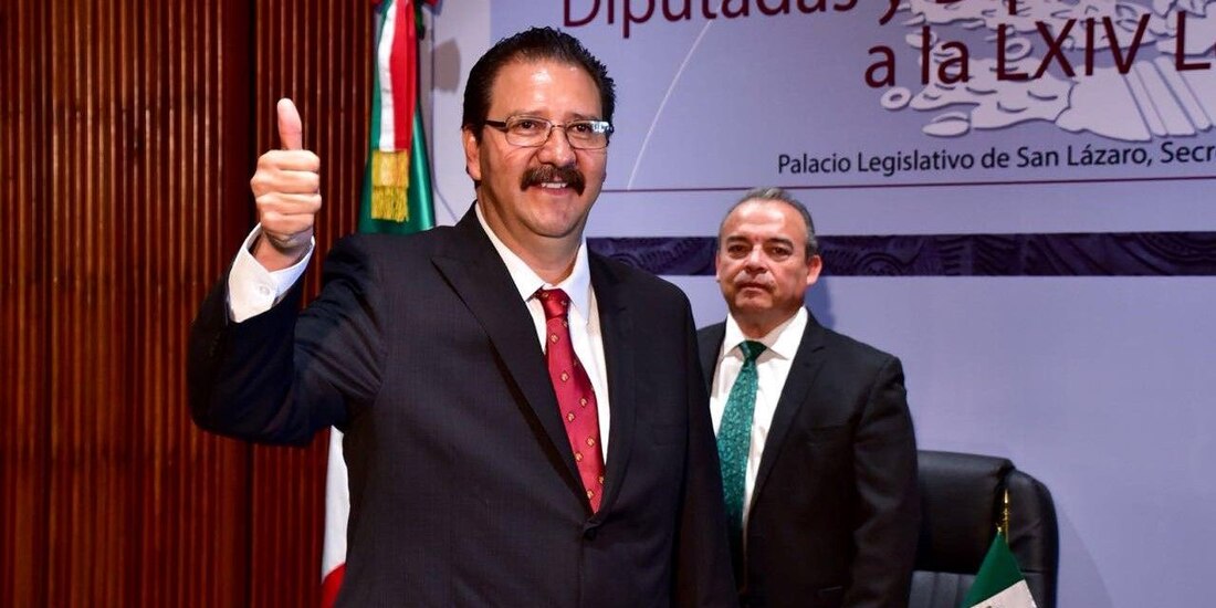 El coordinador del Partido del Trabajo en la Cámara de Dipiutados.