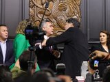 Fernández Noroña y ‘Alito’ Moreno protagonizan pelea en la Casona de Xicoténcatl.