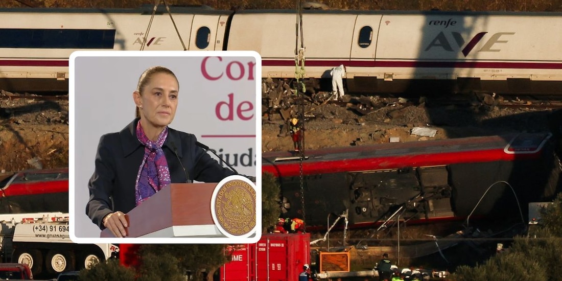 Presidenta Claudia Sheinbaum informó sobre el connacional desparecido tras accidente en Toledo durante su conferencia matutina.