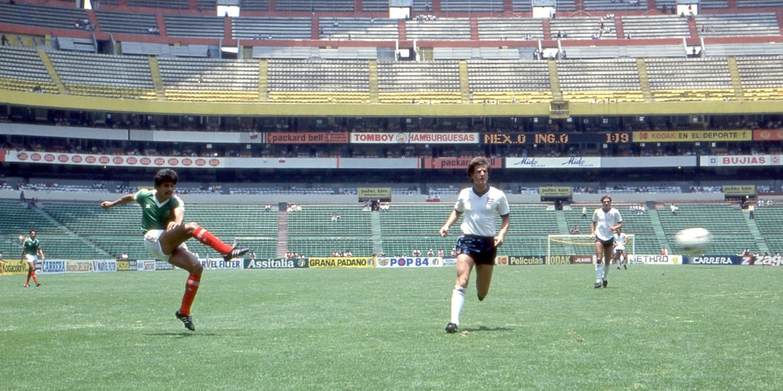 Luis Flores hizo el gol con el que México venció a Inglaterra en el Estadio Azteca en 1985.