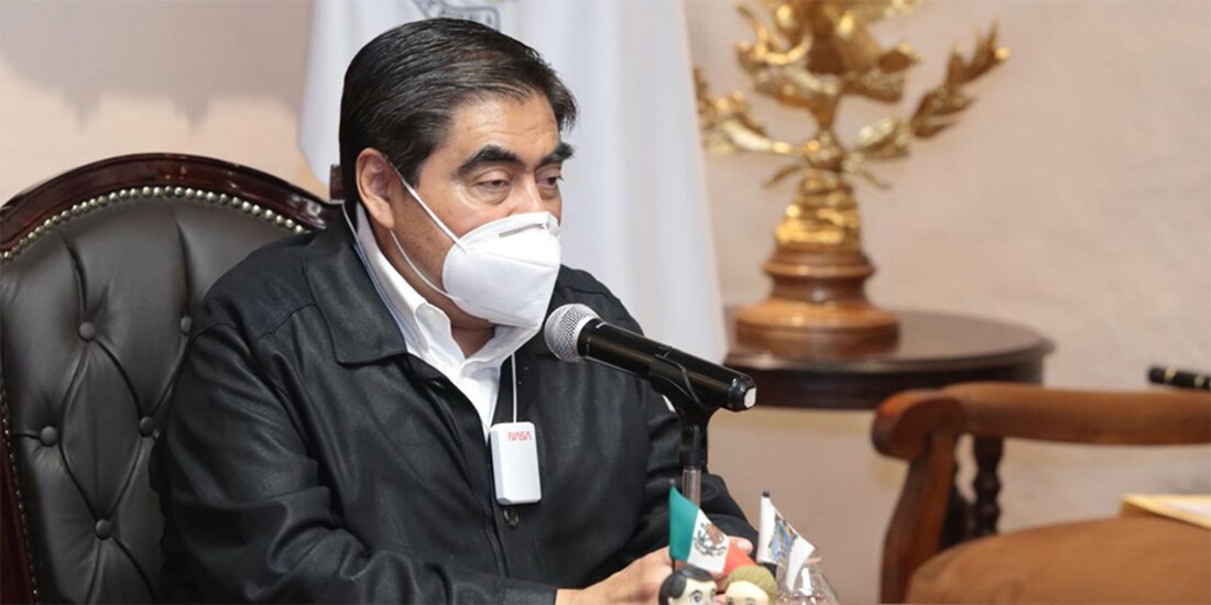 Miguel Barbosa Huerta, gobernador del estado de Puebla.