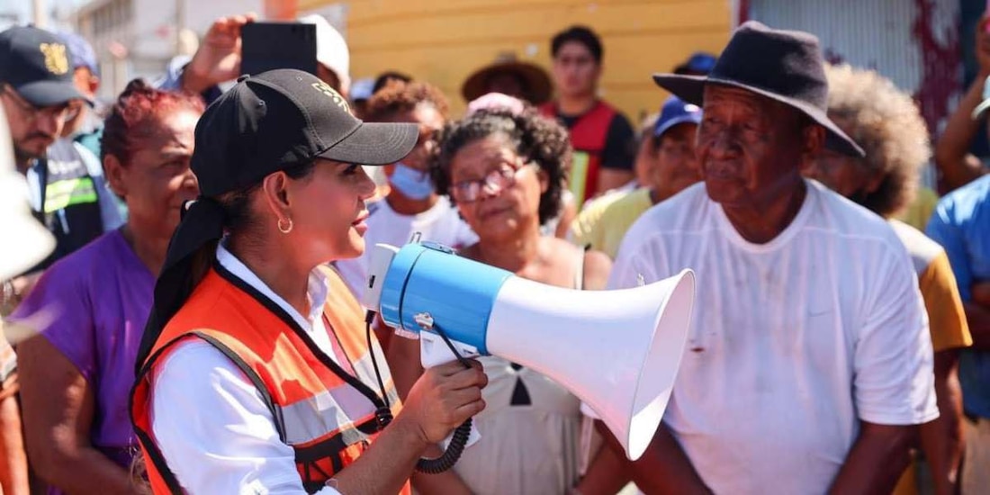 No vamos a descansar hasta que se levante Acapulco, hasta que se reactiven todas nuestras playas: Evelyn Salgado.