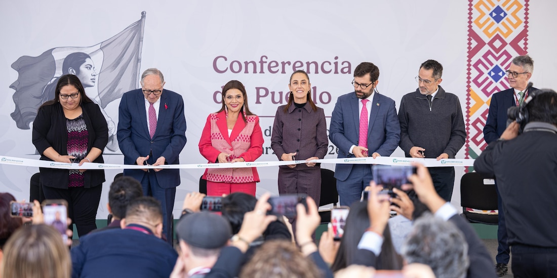 Momento de la inauguración.