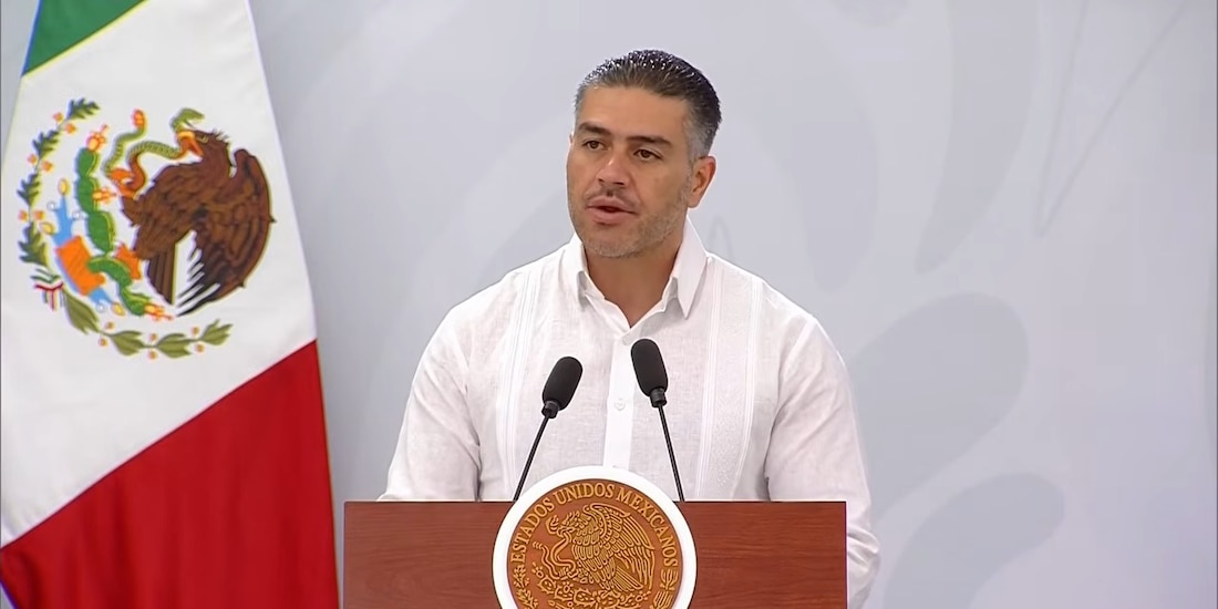 Omar García Harfuch, desde Cancún Quintana Roo.