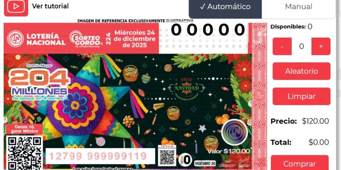 ¿Hasta cuándo se puede comprar el Gordo de Navidad 2025?