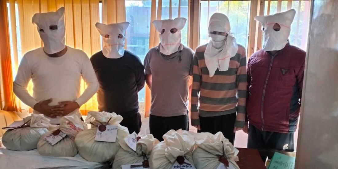 Desarticula India red internacional de narcotráfico.