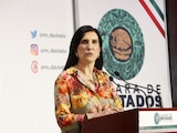 Kenia López Rabadán, presidenta de la Cámara de Diputados