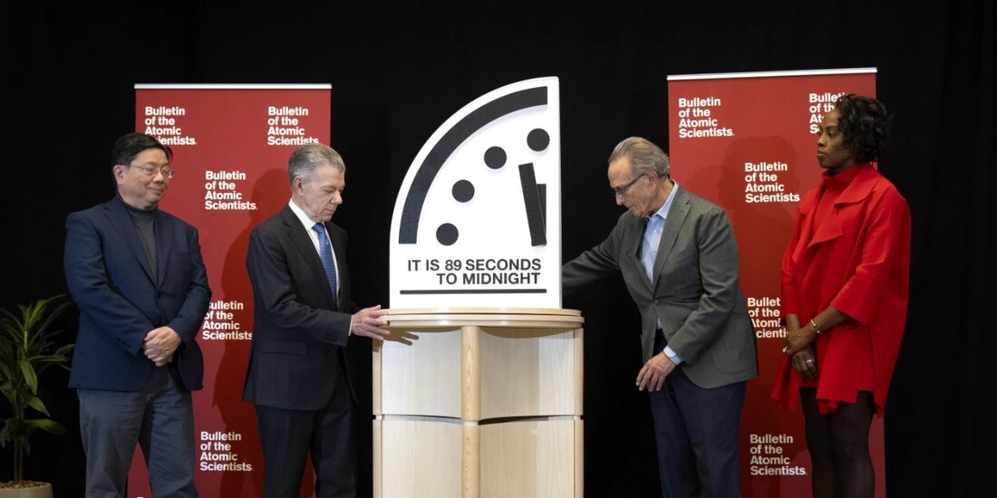 Reloj del Apocalipsis se adelanta un segundo para fin del mundo