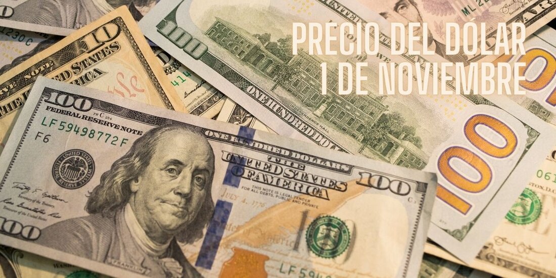 Este es el precio del dólar hoy viernes 1 de noviembre.