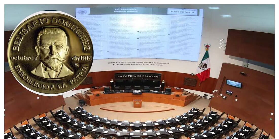 Va medalla Belisario Domínguez a periodista.