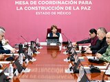 Mesa de trabajo de autoridades del Estado de México.