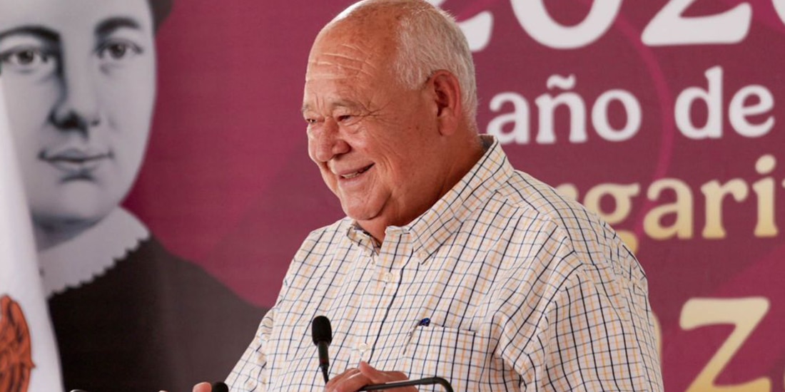 Víctor Manuel Castro Cosío, gobernador de Baja California Sur en imagen de archivo