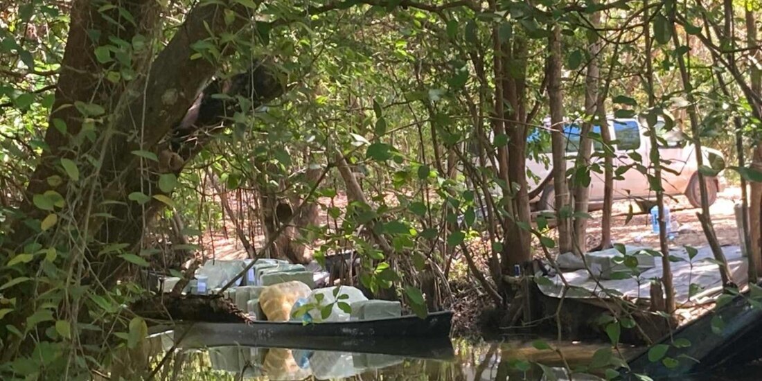 El operativo, realizado el 10 de abril cerca de la frontera con Belice, forma parte de las acciones contra el contrabando en la región.