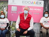El gobernador Alfredo del Mazo encabezó acto en Tenango del Valle.