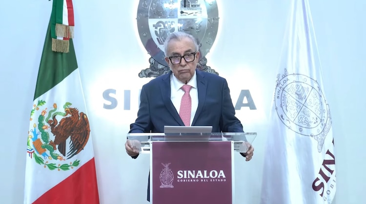 Rubén Rocha, el pasado 1 de mayo.