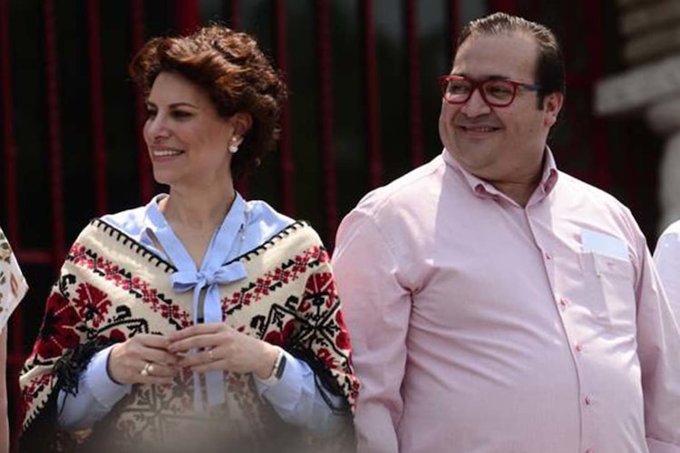 Karime Macías y Javier Duarte