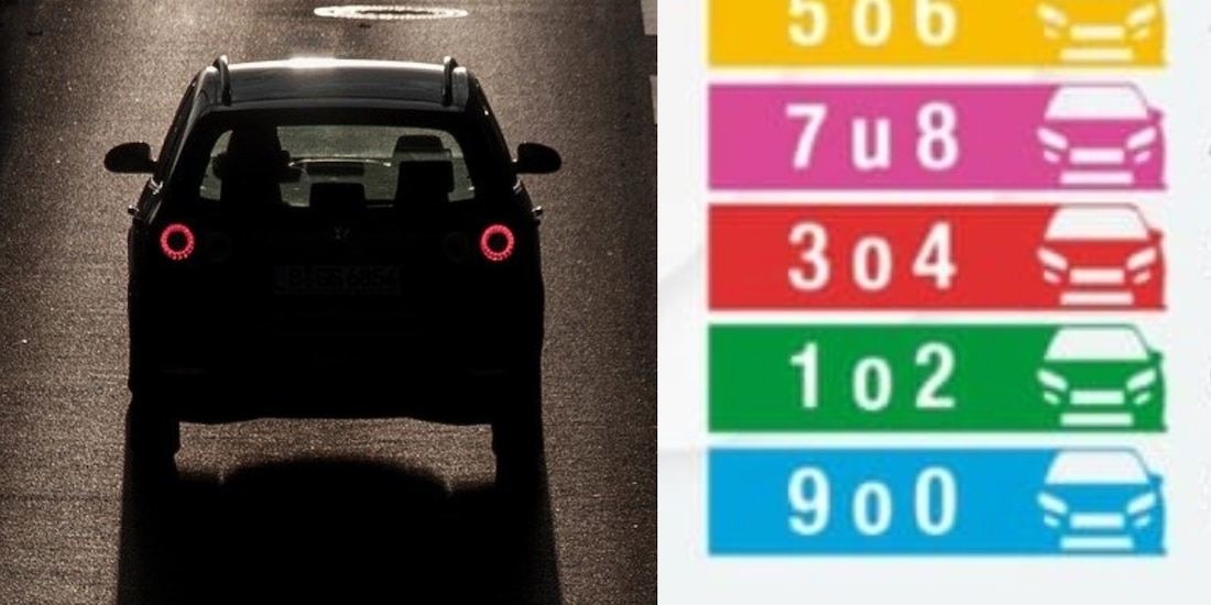 Conoce los vehículos que no podrán circular todos los días.