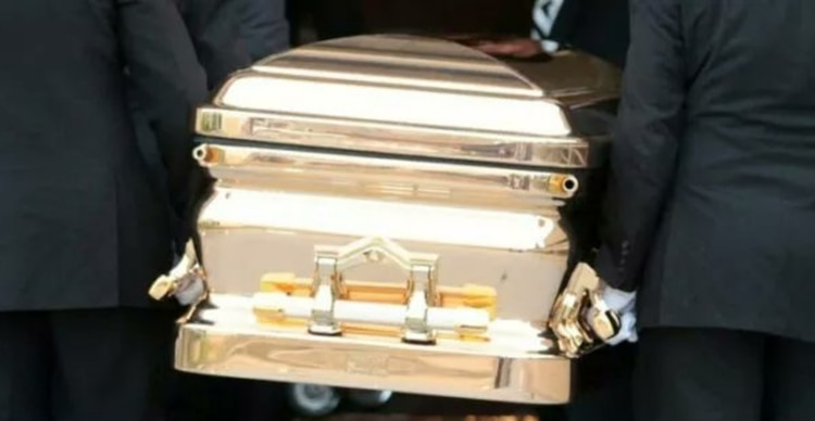 El féretro de Aretha Franklin