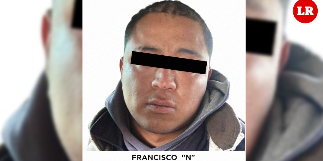 Francisco Iván "N", detenido por el presunto feminicidio de Miriam Peralta Valverde.