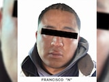 Francisco Iván "N", detenido por el presunto feminicidio de Miriam Peralta Valverde.