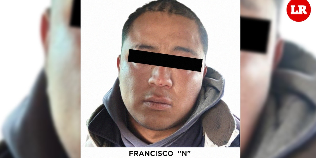 Francisco Iván "N", detenido por el presunto feminicidio de Miriam Peralta Valverde.