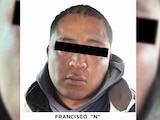 Francisco Iván "N", detenido por el presunto feminicidio de Miriam Peralta Valverde.