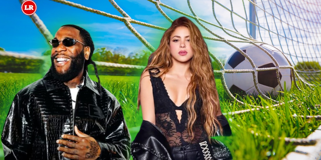 Burna Boy se une a Shakira en la inauguración del Mundial en CDMX