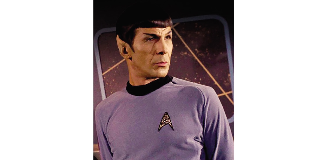 EL ACTOR Leonard Nimoy, quien da vida al Sr. Spock en Star Trek.