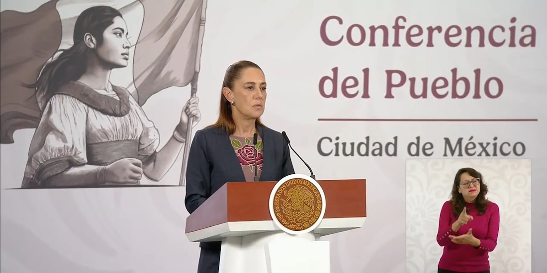 Claudia Sheinbaum, Presidenta de México.