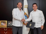 Carlos Medina Hernández y Alejandro Moreno Cárdenas, el 12 de junio de 2019.