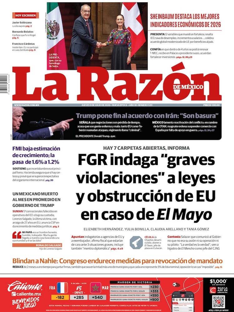La Razón 09 Julio 2026